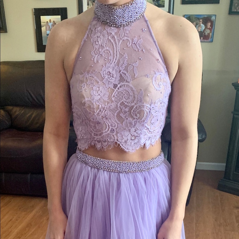 Sherri Hill lilac prom dress!!